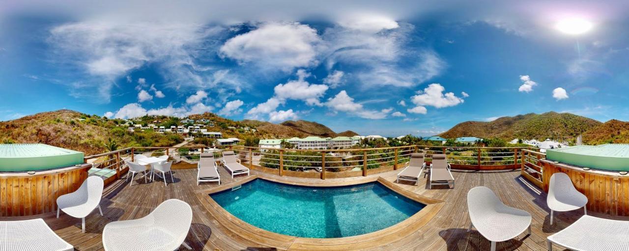 Les Lauriers - Piscine Sur Le Toit - Anse Marcel Apartment Екстериор снимка